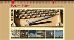 Desktop Screenshot of peterflintmusic.com